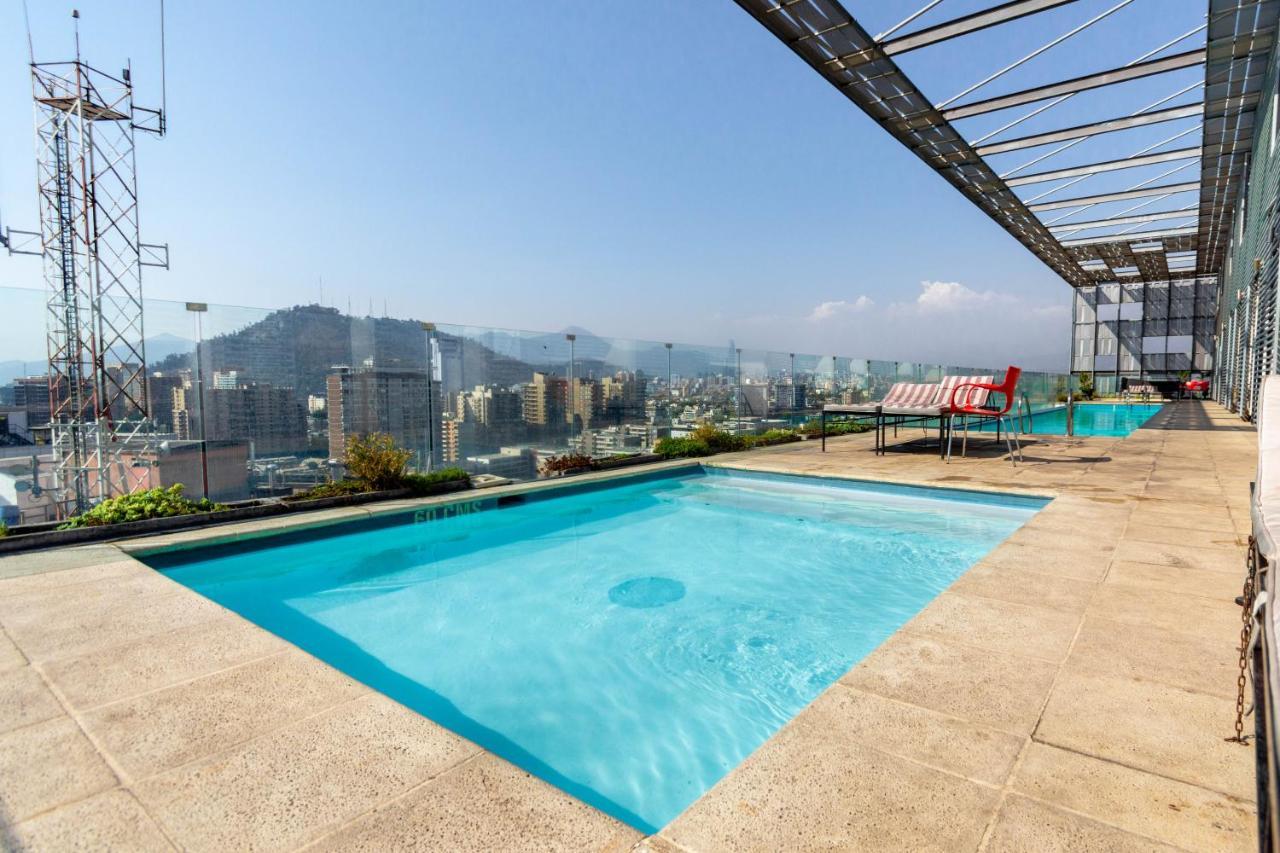 Tribeca Twin Room - Studio With Pool, Wifi, Ac Santiago Ngoại thất bức ảnh