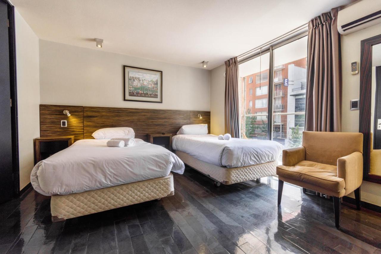 Tribeca Twin Room - Studio With Pool, Wifi, Ac Santiago Ngoại thất bức ảnh
